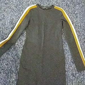 Zara Retro Winter Sweater Dress